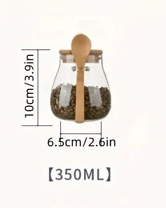 Image of premium, glass Honey jar from Honey Wholesale, a Western Australian online honey shop in Perth, offering worldwide shipping