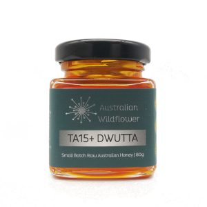 TA15+ Single Origin Raw Blackbutt (Dwutta) Honey – 80g