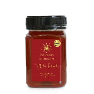 TA35+ Raw Single Origin Jarrah Honey - Rich Amber Honey with Deep, Complex Flavor - Highest Antimicrobial Activity, Prebiotics, and Antioxidants - Low GI - 100% Pure, Natural, Raw Western Australian Honey - Single Origin and Extracted Raw for Maximum Goodness - Available Online and In-Store from Honey Wholesale, Perth, Western Australia