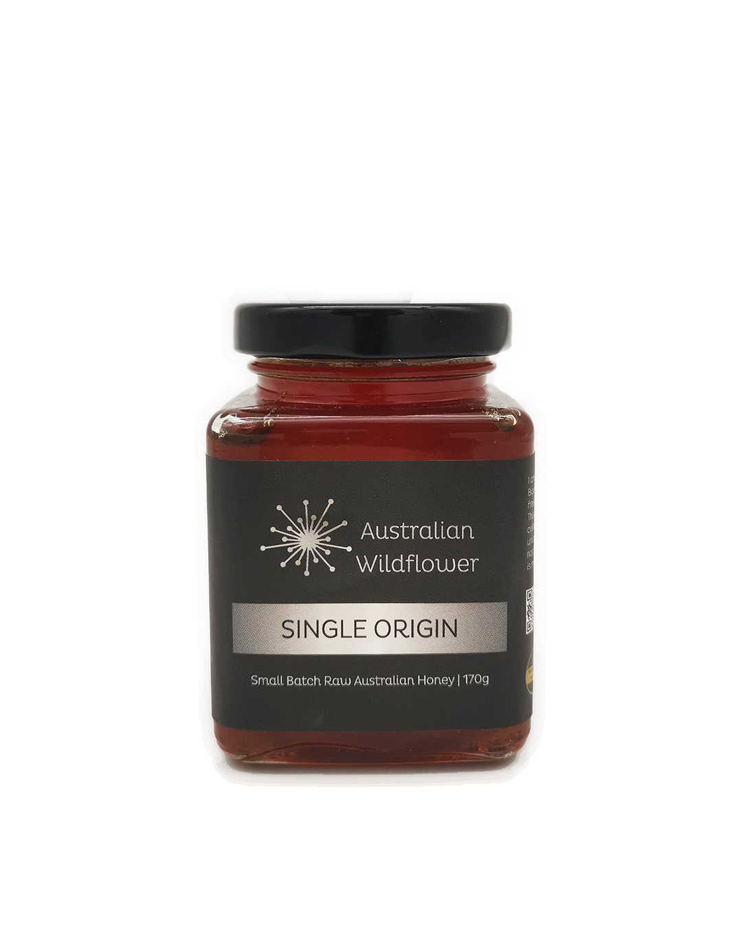 Australian Wildflower brand Single Origin Western Australian, small batch raw honey in a glass jar from Honey Wholesale in Perth, Western Australia.
