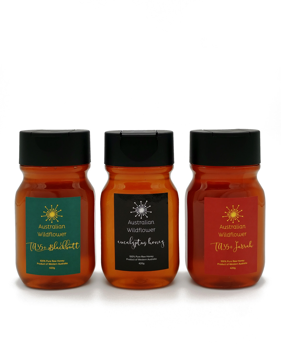 Raw Australian Honey Squeeze – Australian Wildflower (420g)