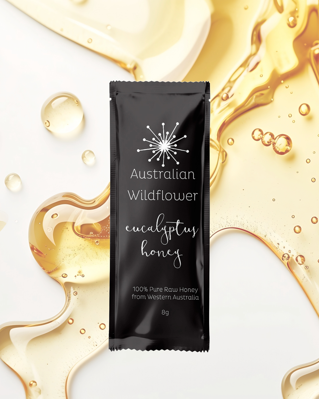 Single Origin Raw Eucalyptus Honey Single Serve Sachets – Australian Wildflower (15 x 8g) - Image 7