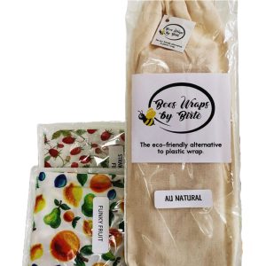 organic eco friendly beeswax wraps available at Honey Wholesale in Perth Western Australia