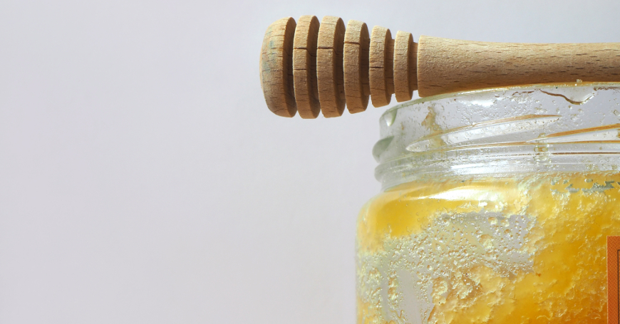 crystalised honey